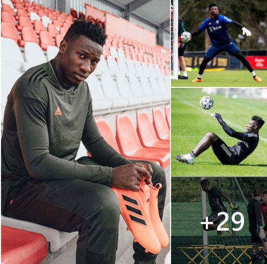Stepping into Style: André Onana’s Exclusive Collaboration with Adidas Footwear.