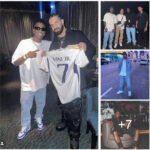 Vinicius Junior, del Real Madrid, Disfruta de un Descanso del Fútbol en el Concierto del Superstar de Hip-Hop Drake en la Ciudad de Nueva York