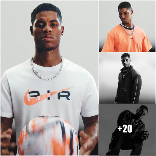 Game-Changing Kicks: Marcus Rashford and Nike Introduce SPECIAL Sneaker in Max Air Photo Session