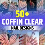 Los 50 diseños de uñas transparentes más bellos y modernos que deberías probar