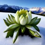 ExqᴜisiTe Rarιty: the Snow Mountain of tibet Blooms with an ExceptionɑlƖy Raɾe Lotus Flower