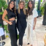 Antonella Roccuzzo and Victoria Beckham Attend Brazilian Designer’s Fashion Show