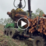 how to see the forwarder 1510g load wood