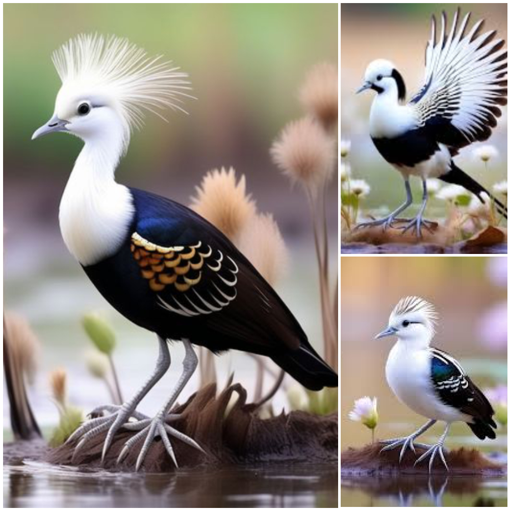 The unbelievably luxurious beauty of the swimming pheasant breed in Asia