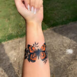 Easy But BeɑutifuƖ Butterfly tattoo Designs for GirƖ