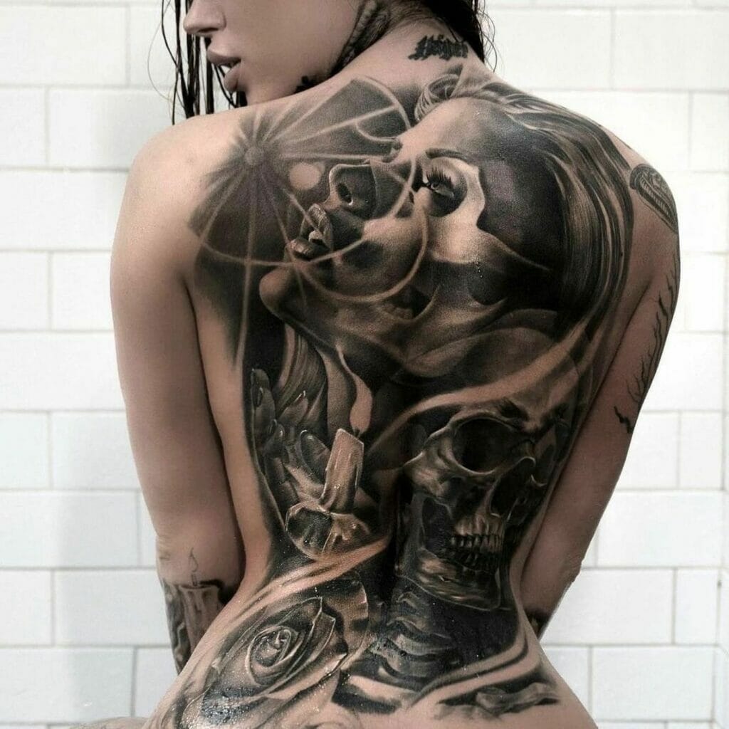 Stunning Showcase: top 101 Back tattoos for Women in 2023