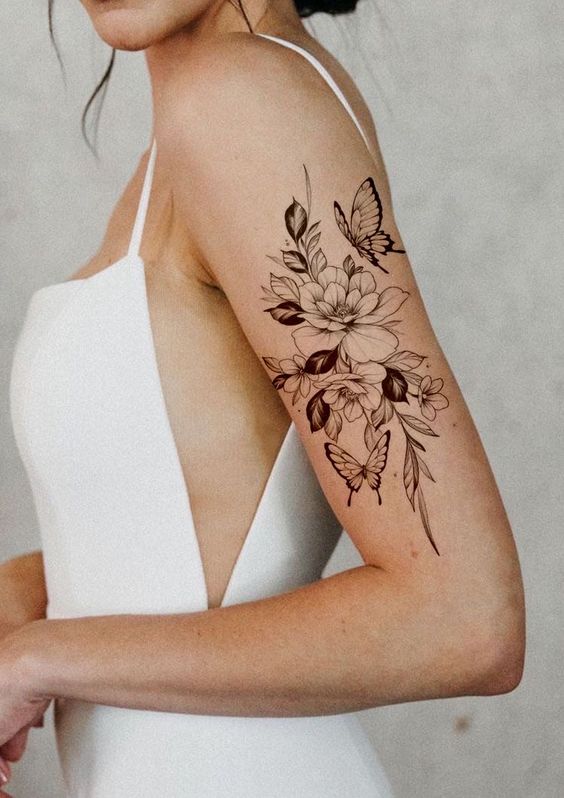 Leaf tattoos that Look Great on Any Skin Type