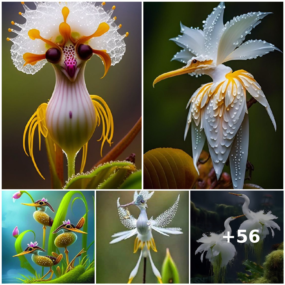 Capturing Nature’s Ballet: Portuguese Photographer Chronicles the Enchanting Dance of Strange Flower Petals in the Green Forests of Castelo Branco